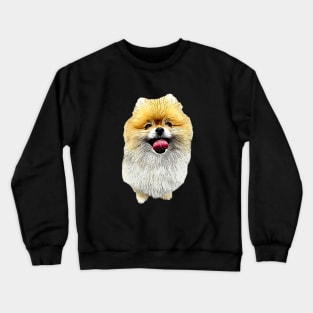 Pomeranian Dog Cutes Puppy Crewneck Sweatshirt